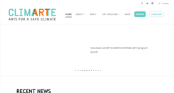 Desktop Screenshot of climarte.org