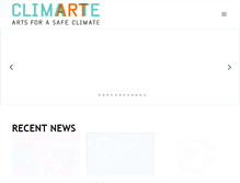 Tablet Screenshot of climarte.org